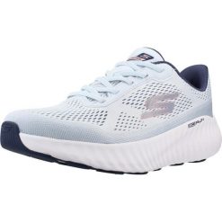 Buty SKECHERS GO RUN NOW SPECTA Niebieski. Niebieskie obuwie trekkingowe damskie Skechers, z tkaniny, bez zapięcia. Za 248.99 zł.