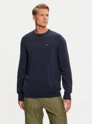 Levi's® Sweter A7207-0002 Granatowy Regular Fit. Niebieskie swetry męskie m, bez wzorów, z bawełny, bez kołnierzyka, bez ramiączek. Za 319.99 zł.