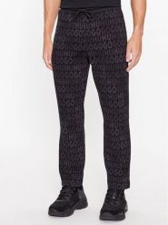 Hugo Spodnie dresowe Dleets 50496635 Czarny Regular Fit. Czarne spodnie sportowe męskie Hugo, m, bez wzorów, z bawełny. Za 649.99 zł.