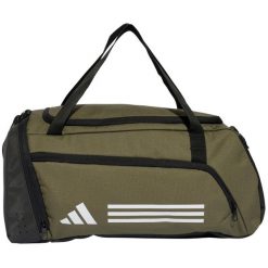 Torba adidas Essentials 3-Stripes Duffel S. Zielone torby sportowe męskie Adidas, bez wzorów. Za 128.00 zł.