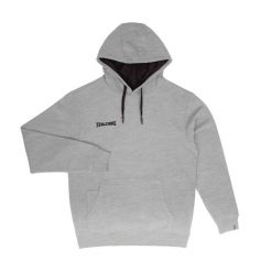 Bluza z kapturem Spalding Flow. Szare bluzy damskie SPALDING, xl, bez wzorów, z bawełny, eleganckie, bez ramiączek, z kapturem. Za 159.75 zł.