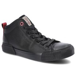 Czarne Trampki Cross Jeans Damskie Wygodne Obuwie. Czarne trampki i tenisówki damskie Cross Jeans, bez wzorów, z jeansu, bez zapięcia. Za 99.00 zł.