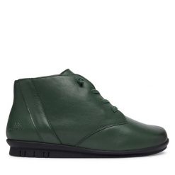 Botki Josef Seibel. Niebieskie botki damskie Josef Seibel, bez wzorów, bez obcasa, na płaskiej podeszwie, bez zapięcia. Za 489.99 zł.