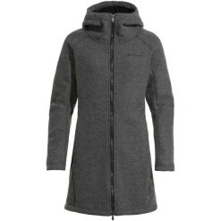 Płaszcz damski VAUDE Tinshan III. Czarne płaszcze damskie Vaude, na jesień, bez wzorów, z materiału, eleganckie, bez kołnierzyka, bez kaptura. Za 689.65 zł.