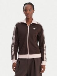 Adidas Bluza adicolor Classic KD3742 Brązowy Regular Fit. Brązowe bluzy damskie Adidas, l, bez wzorów, z bawełny, bez ramiączek, bez kaptura. Za 328.99 zł.
