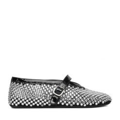 Baleriny Eva Minge. Szare balerinki damskie Eva Minge, bez wzorów, bez obcasa, bez zapięcia. Za 349.99 zł.