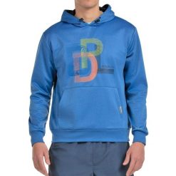Bullpadel Gondo Sweatshirt. Niebieskie bluzy męskie bullpadel, bez wzorów, sportowe, bez ramiączek, bez kaptura. W wyprzedaży za 203.55 zł.