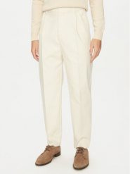 Marciano Guess Spodnie materiałowe 5GHB23 2304Z Écru Regular Fit. Spodnie materiałowe męskie Marciano Guess, z aplikacjami, z bawełny. Za 319.99 zł.
