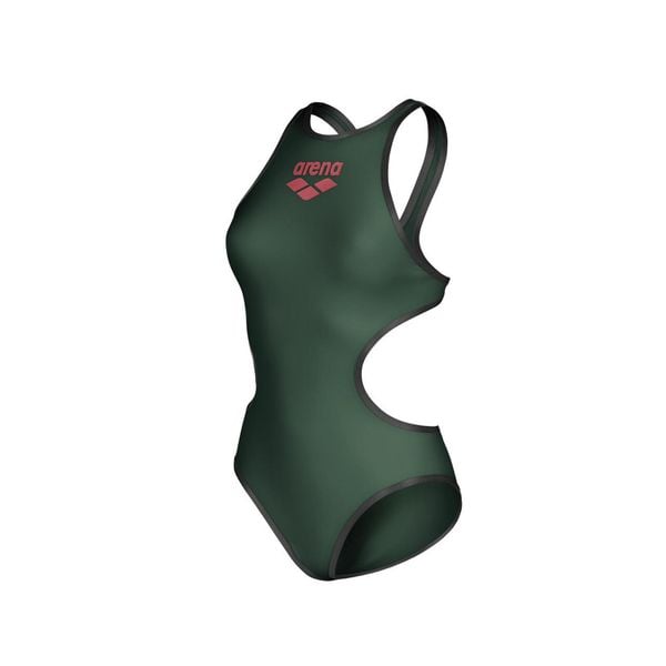 Strój kąpielowy damski Arena Big Logo. Czerwone stroje kąpielowe damskie ARENA, s, bez wzorów. Za 169.99 zł.