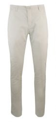 Wiosenno-Letnie, Bawełniane Spodnie (Chinos) - Pako Jeans - Jasny Beż (Ecru). Eleganckie spodnie męskie Pako Jeans, bez wzorów, z bawełny. Za 199.00 zł.