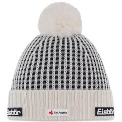 Czapka Eisbar Flow OS Pompon MÜ RL SKA. Czarne czapki damskie Eisbar, bez wzorów. W wyprzedaży za 195.00 zł.