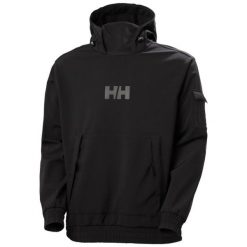 Bluza z kapturem Helly Hansen ULLR D. Czarne bluzy damskie Helly Hansen, na lato, xs, bez wzorów, z elastanu, bez ramiączek, z kapturem. Za 624.00 zł.