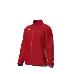 Kurtka z dresu Arena Panel. Czerwone kurtki męskie ARENA, xl, bez wzorów, z dresówki, eleganckie, bez kaptura. Za 335.50 zł.