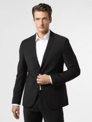 Drykorn marynarka od garnituru modułowego Mężczyźni Slim Fit czarny, 52. Czarne garnitury męskie DRYKORN, m, bez wzorów, bez kołnierzyka, bez ramiączek. Za 1,399.95 zł.