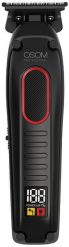 Profesionali plaukų kirpimo-kantavimo mašinėlė-trimeris OSOM Professional COMFORT Cordless Hair Trimmer OSOMPI78BL, juodos spalvos. Golarki i trymery GTV. Za 470.99 zł.
