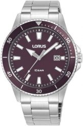 Zegarek Lorus Zegarek męski Lorus RH905SX9 srebrny. Szare zegarki męskie Lorus, bez wzorów, srebrne. Za 359.00 zł.