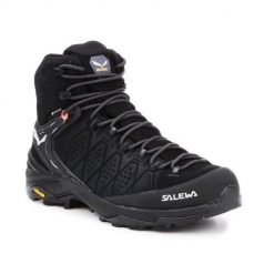 Buty trekkingowe damskie Salewa WS Alp Trainer 2 Mid Gtx. Czarne obuwie trekkingowe damskie Salewa, z materiału, za kostkę, bez zapięcia. Za 899.99 zł.