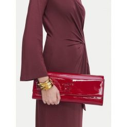 Torebka Elisabetta Franchi. Czerwone torebki wizytowe damskie Elisabetta Franchi, bez wzorów, bez dodatków. Za 939.99 zł.