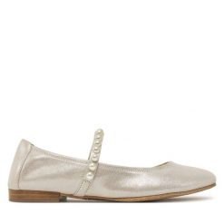 Baleriny Tamaris. Szare balerinki damskie Tamaris, bez wzorów, bez obcasa, bez zapięcia. Za 149.99 zł.
