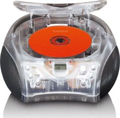 Radioodtwarzacz Lenco SCD-24 transparent. Radia LENCO. Za 197.29 zł.