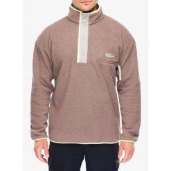 Bluza polarowa męska Columbia Helvetia II Half Snap Fleece. Brązowe bluzy sportowe męskie Columbia, m, bez wzorów, z polaru, bez kaptura, trekkingowe. Za 296.99 zł.