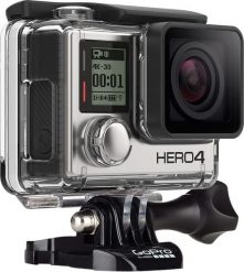 Kamera GoPro srebrna. Kamery sportowe GOPRO. Za 956.30 zł.