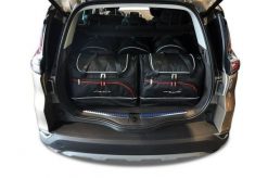 Torby Do Bagażnika Renault Espace 2014-2021 5Szt Kjust. Czarne torby podróżne damskie KJUST, bez wzorów, z kauczuku. Za 1,593.00 zł.
