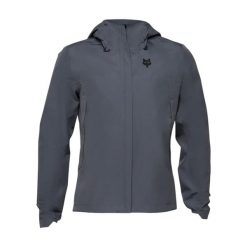 Kurtka rowerowa męska Fox Ranger 2.5L Water Jacket. Szare kurtki męskie FOX, l, bez wzorów, sportowe, bez kaptura. Za 485.99 zł.