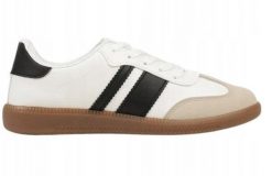 Buty sportowe trampki halówki sneakersy damskie na halę salę w-f fitness 38. Obuwie sportowe damskie Apawwa, bez wzorów, bez zapięcia, na fitness i siłownię. Za 79.00 zł.