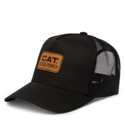 Czapka z daszkiem CAT Footwear. Czarne czapki damskie CAT Footwear, bez wzorów. Za 139.99 zł.