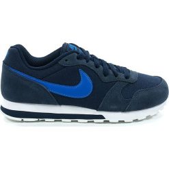 NIKE MD RUNNER 2 NI 807316 410. Buty sportowe męskie Nike, bez wzorów, z materiału, bez zapięcia, Nike MD Runner. Za 169.00 zł.