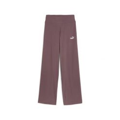 Damskie legginsy Puma Small No. 1 Logo. Fioletowe legginsy damskie Puma, bez wzorów, z materiału. Za 177.15 zł.