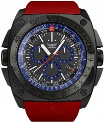 Zegarek męski Aviator M.2.30.5.213.6.RMIG-29 czerwony. Czerwone zegarki męskie AVIATOR, bez wzorów. Za 5,975.96 zł.