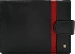 Rovicky Skórzany męski portfel Rovicky N61-RVTP RFID NoSize. Portfele męskie ROVICKY, bez wzorów. Za 146.84 zł.