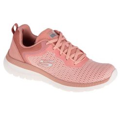 Buty sportowe Sneakersy damskie, Skechers Bountiful - Quick Path. Czerwone obuwie sportowe damskie Skechers, bez wzorów, bez zapięcia, trekkingowe. Za 199.00 zł.
