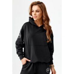 Bluza sportowa dresowa dla kobiet Rough Radical Pery Hoodie. Brązowe bluzy damskie ROUGH RADICAL, l, bez wzorów, z dresówki, sportowe, bez ramiączek, bez kaptura. W wyprzedaży za 144.42 zł.