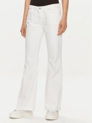 Tommy Jeans Jeansy Sophie DW0DW17556 Biały Flare Fit. Białe jeansy damskie Tommy Jeans, bez wzorów, z bawełny. Za 329.99 zł.