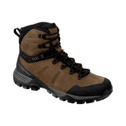 Buty trekkingowe męskie Mammut Mercury Tour Ii High Gtx. Brązowe trekkingi męskie Mammut, z materiału, za kostkę, bez zapięcia. Za 913.00 zł.