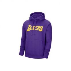 Bluza sportowa męska Nike Nba Los Angeles Lakers Statement Edition. Fioletowe bluzy sportowe męskie Nike, m, bez wzorów, z kapturem. Za 362.00 zł.