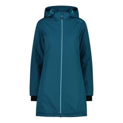 Parka dla kobiet CMP. Niebieskie kurtki sportowe damskie CMP, xs, bez wzorów, bez kaptura. Za 467.00 zł.