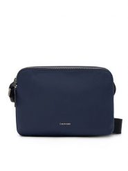Calvin Klein Saszetka Business Tech Camera Bag K50K512912 Granatowy. Niebieskie saszetki i nerki męskie Calvin Klein, bez wzorów, z materiału. Za 249.99 zł.