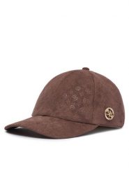 Guess Czapka z daszkiem AW5627 POL01 Brązowy. Brązowe czapki damskie Guess, z aplikacjami. Za 194.99 zł.