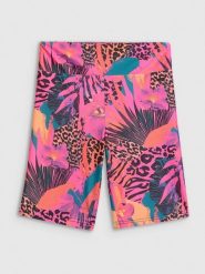 4F Legginsy kolarki dzianinowe damskie - multikolor L. Legginsy sportowe damskie 4F, l, bez wzorów, z dzianiny. Za 79.99 zł.