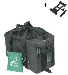 BASIL Discovery 365D MIK torba na bagażnik 9L czarna. Czarne torby sportowe męskie BASIL, bez wzorów, z materiału, na ramię. Za 390.95 zł.