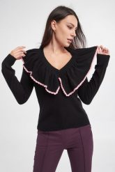 Sweter kaszmirowy Valina CUSTOMMADE. Swetry nierozpinane damskie Custommade, s, bez wzorów, z kaszmiru, bez kołnierzyka, bez ramiączek. W wyprzedaży za 755.37 zł.