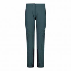 Spodnie softshell damskie CMP Fonda Pant. Zielone spodnie sportowe damskie CMP, na lato, bez wzorów, z softshellu, sportowe, trekkingowe. Za 367.49 zł.