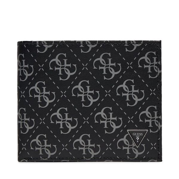 Portfel Guess. Czarne portfele męskie Guess, z aplikacjami. Za 324.99 zł.
