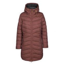 Kurtka Damska Turka. Czerwone kurtki sportowe damskie Trespass, na jesień, m, bez wzorów, z materiału, bez ramiączek, z kapturem, trekkingowe. Za 252.99 zł.