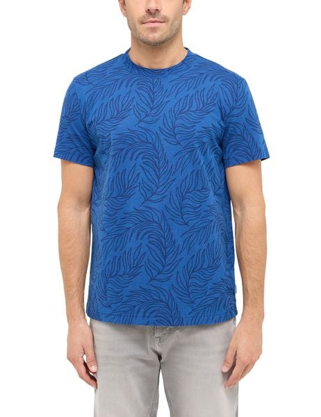 Męski T-Shirt Mustang Style Austin Painted Palms 1016285 12715. T-shirty męskie Mustang, m, bez wzorów, bez kołnierzyka, bez ramiączek. Za 69.99 zł.