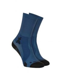Skarpety X-Socks Run Perform Crew Blue Black. Czarne skarpety męskie X-Socks, bez wzorów. Za 78.00 zł.